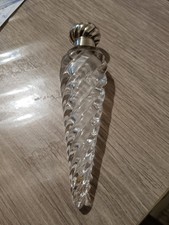 ancien flacon de parfum verre