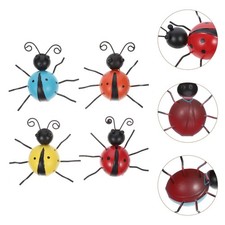  4 Pcs Coccinelle Decoration