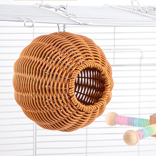 Nid oiseau suspendu cage à - d'oiseau,