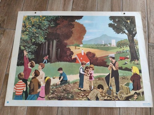 Affiche scolaire numéro 8 - numéro, 7/8