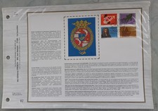 6 Feuillets philatéliques CEF