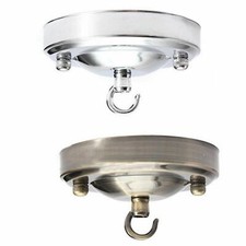 Plaque de crochet de rosace de plafond en m?tal vintage pour luminaire de lustre