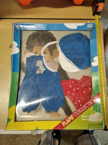 Peluche kiki monchichi seguchi - monchichi,