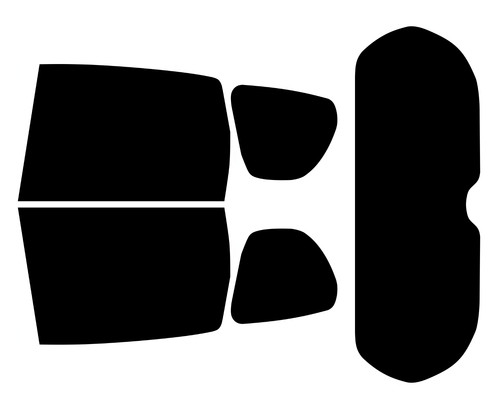 Kit film solaire vitres - film,