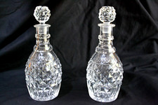 paire de carafe cristal