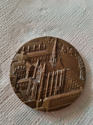Médaille bronze sainte - médaille,