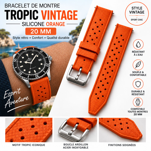 Bracelet montre silicone - montre,