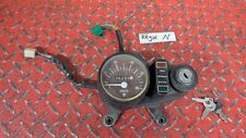 Speedometer cockpit instrument gauges ignition lock Suzuki RV 90