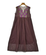 SOULEIADO Dresses Brown 36(Approx. S) 2200581287021