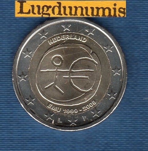 Euro commémo pays - euro, bas