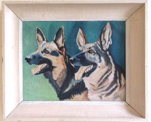 Tableau ancien représentant - , 2