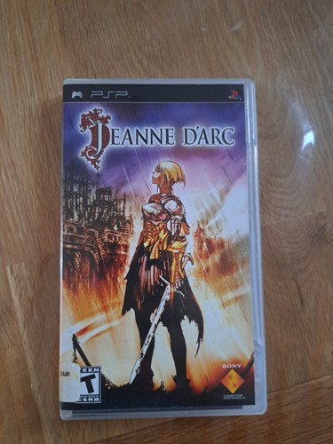 Jeu psp jeanne - d'arc, complet