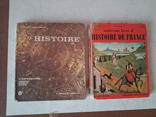 Livre scolaire histoire - livre,