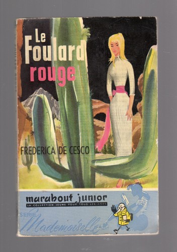 Foulard rouge frederica de - le,