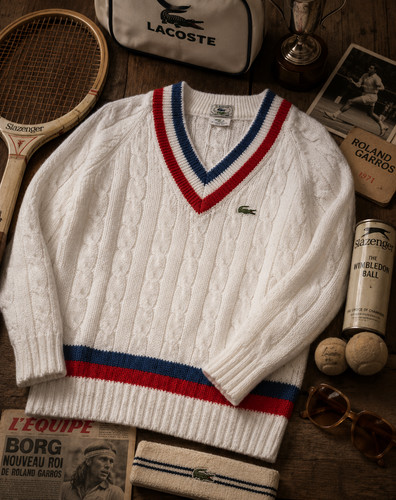 Zod lacoste pull tennis maille - lacoste,