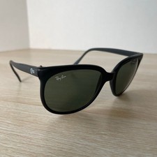 Vintage Ray-Ban Bausch & Lomb Cats Sunglasses Frame France Nylon Black