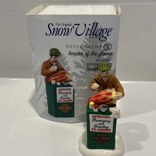 Department snow village - department,