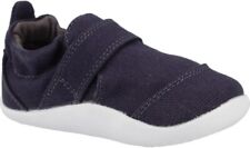Bobux Xplorer GO Organic Navy Single Strap First Shoes EU 20 UK Infants 3.5 NEW