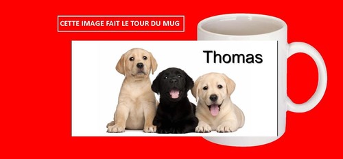 Mug tasse ceramique chien - mug,