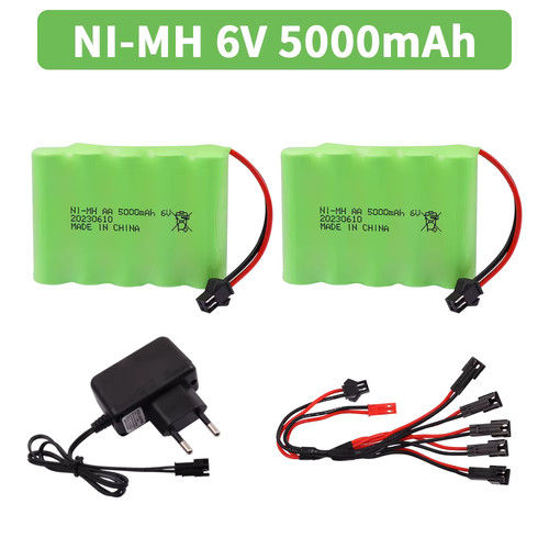 Batterie rechargeable nimh - nimh, 6v