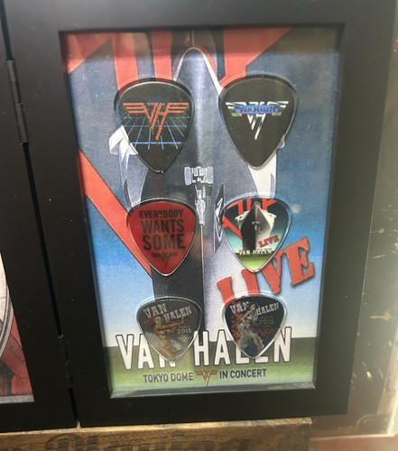 Van halen guitar pick lot - van,