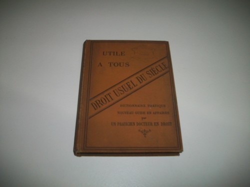 Livre utile tous droit - utile,