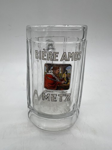 Verre bière émaillé - verre, À