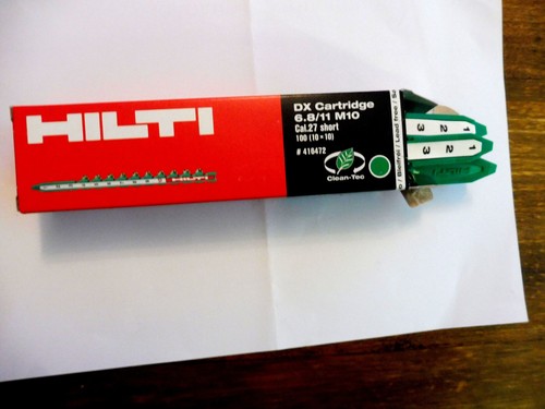 Hilti cartouches 6 8 - hilti,