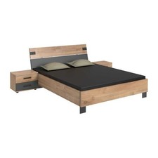 Lit avec paire de chevet a 2