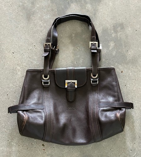 Longchamp leather tote - longchamp,
