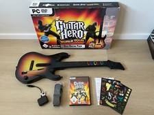 Guitar Hero World Tour Set PC / PS3 - with Box  - Tested, 100% working, PERFECT!
