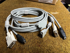 Pioneer Plasma TV Media Receiver Video + 20-pin Data Cables 3M 10FT DVI