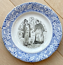 Assiette parlante faïence