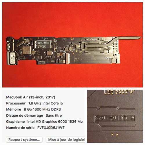 Carte mère apple macbook - apple, air