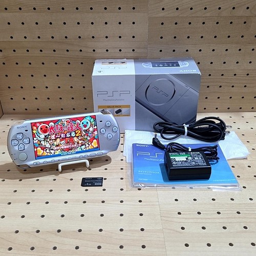 Sony psp 3000 mystic - psp-3000, silver