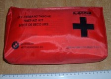 Kit de premiers soins et sacoche / pochette BMW 106997 2011-3 DIN 13164