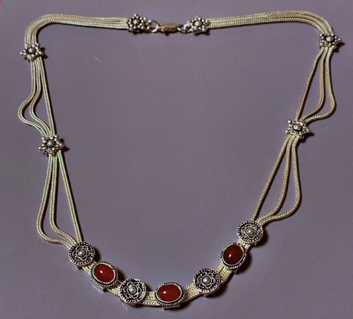 Ancien collier argent - ancien,