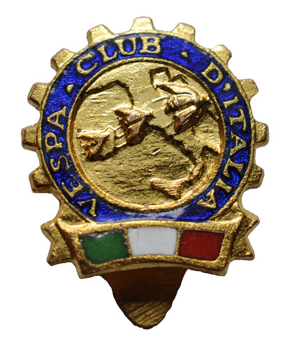 Pin badge vespa club - badge,