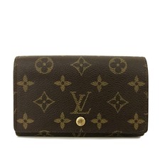 Louis Vuitton Monogram Porte Monnaie Billets Tresor Bifold Wallet Brown/2BJ1934