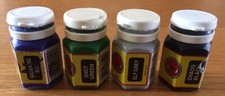Lot de 4 peintures couleur