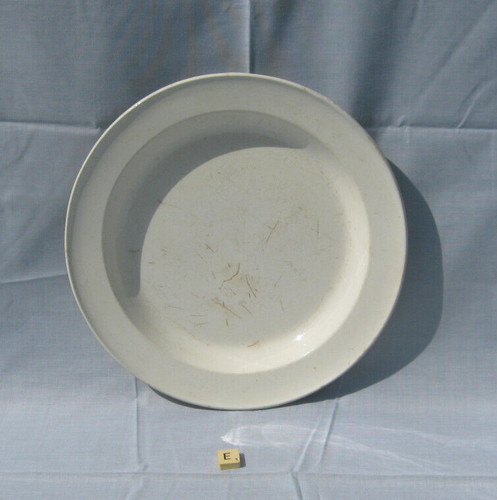 Plat faïence fine - , empire
