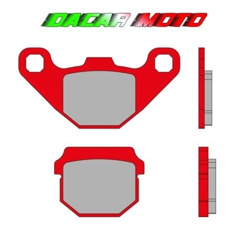 Paire plaquettes avant malossi - plaquettes,
