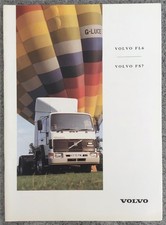 VOLVO FL6 & FS7 TRUCKS Commercial Vehicles Sales Brochure JUL 1994 #40010054-1