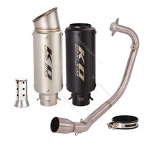 For CF-Moto ST Papio 125 Complete Exhaust System Front Pipe Muffler Silencer Tip