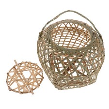 Poulailler en bambou : Cage de vol polyvalente pour poussins, poules coqs