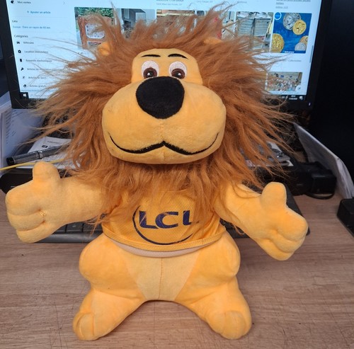Peluche lion lcl - lion, maillot