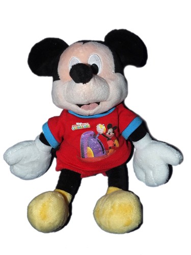 Doudou peluche mickey club - peluche,