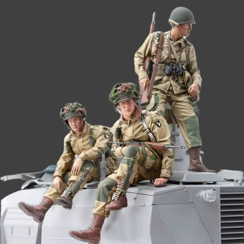 3pcs resin model kit - 1/16, us