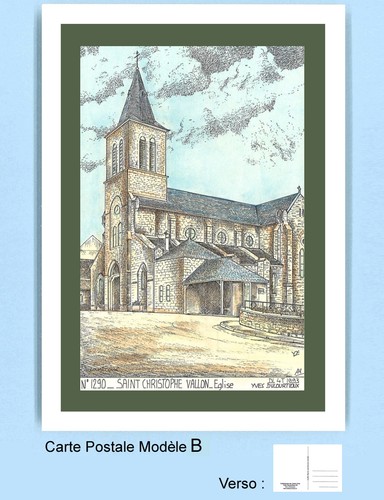 12090 carte postale - b,