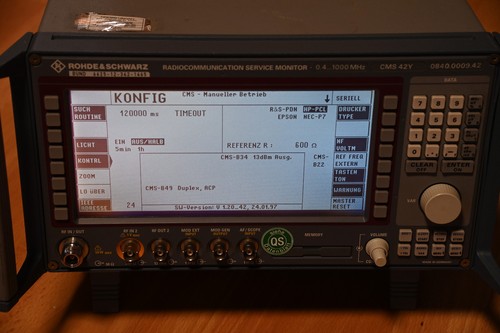 Rohde schwarz cms 42y cms57 - rohde,